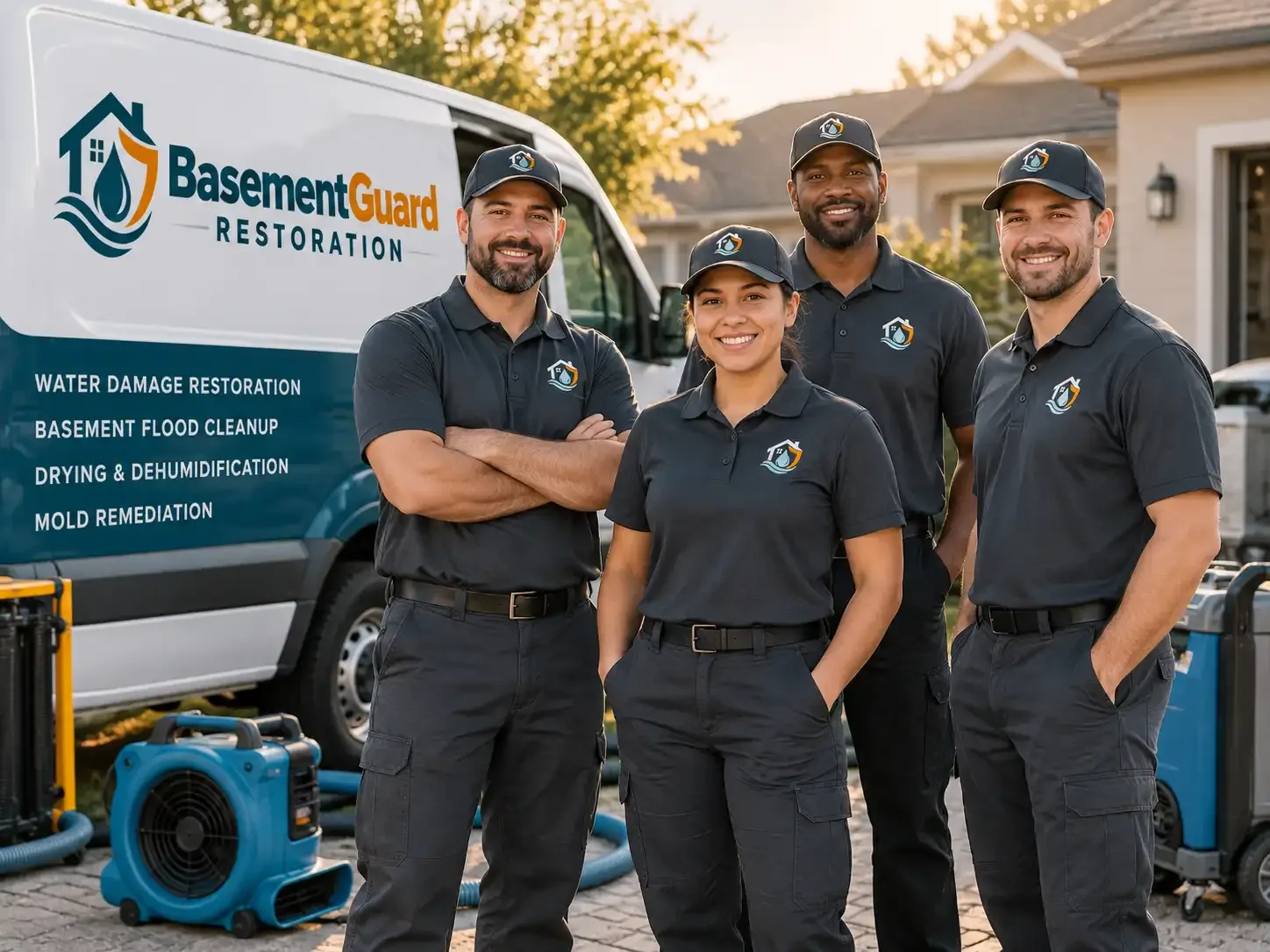 Basement Water Damage Restoration company in Oak Hall, VA